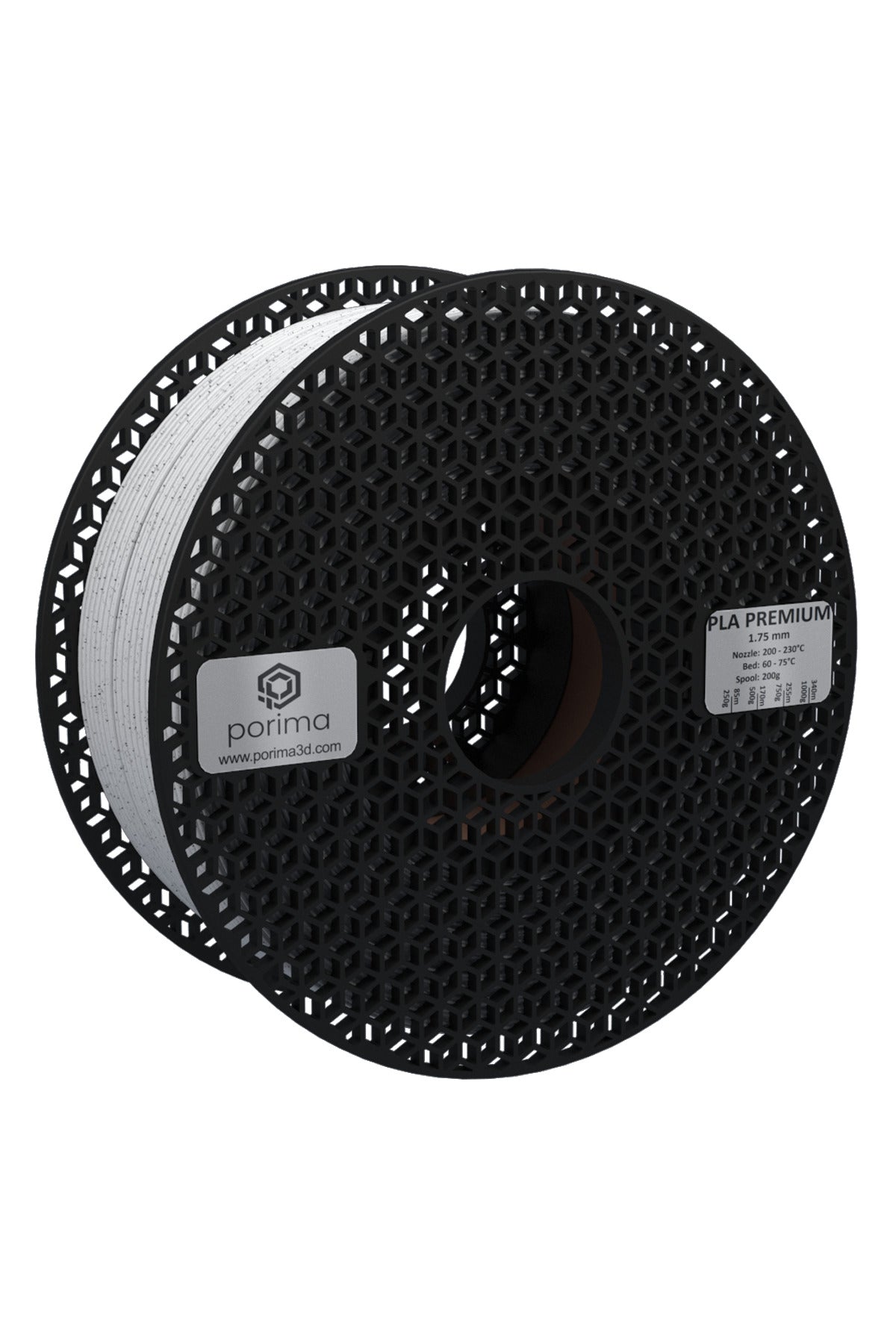Porima Granit Premium PLA 3D yazıcı filamenti, 1kg, 1.75mm